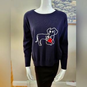 NWT French Connection Sweater Le Weenie Miniature Size Small